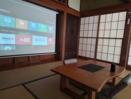 大画面プロジェクター