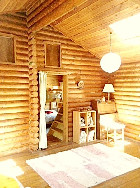 可愛いリビングと２段ベッドの部屋